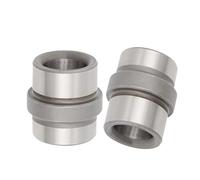 2PCS Precisione Spalla Guida Boccola 12mm/16mm/20mm/25mm/30mm/35mm/40mm Stampaggio Die Accessori Espulsore Guida Boccole Cuscinetti industriali(25/16x33x19mm)