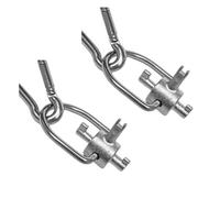 2Pcs Precisions Engineered Metal Locking Cap Tool per HVAC 410A R22 Refrigeranti Caps Installazione e rimozione Refrigeranti portatili Tappo di bloccaggio