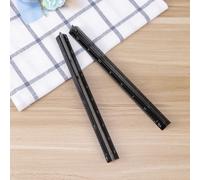 2PCS Proporzione righello Premium durevole in alluminio triangolare