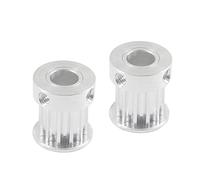 2PCS Puleggia della cinghia di distribuzione 5M 12T dentata Bore 5/6/6.35/8/10mm ruota 16/21mm Larghezza(6mm,16mm)