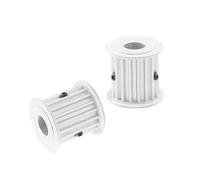 2PCS Puleggia dentata S5M 12T 5/6/6.35/8/10mm Foro interno Tipo Ruota puleggia 11/17/22/27mm Larghezza Trasmissione(6mm,17mm)