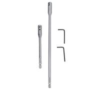 2Pcs Punta Del Trapano Estensione Trapano Barra di Estensione Punta Del Trapano Titolare Codolo Esagonale Trapani Barra di Estensioni con Chiave per Viti Dadi