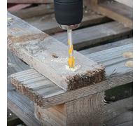 2PCS Punte da Trapano con 9 Lame per Foratura Efficiente per Calcestruzzo Marmo