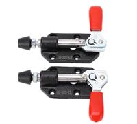 2Pcs Push Pull Toggle Morsetto Tunable Lavorazione Del Legno FAI DA TE Sgancio Rapido Posizionamento Jig Accessori Sinistra Destra Corsa 20mm