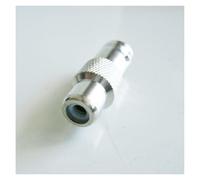 2Pcs Q9 BNC Femmina A RCA Spina Femmina In Ottone Nichelato Dritto Q9 BNC A RCA Coassiale RF Adattatori Connettore