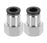 2Pcs Raccordi Push to Connect, 3/8"x3/8" NPT per Connettore Pneumatico Dritto