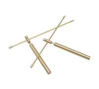 2PCS Rame Palmare Drago Cerco Rodio Rod Energia Esterna Acqua Strega Rivelatore Regolabile Strumento Staccabile Professionale