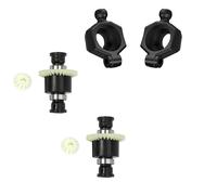 2Pcs RC Car Differential Assembly for SG 1603 SG 1604 SG1603 SG1604 1/16 & 2Pcs Rear Wheel Hub Carrier