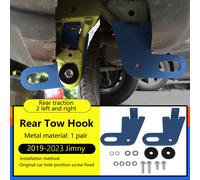 2PCS Rear Left & Right Blue Trailer Hitch Per Suzuki Jimny JB64W JB74 2019-23 H7