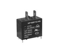 2pcs Relay HF HF160F 12-H5T 12VDC 4-pin Normally Open 20A Control Relays
