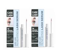 2PCS Renewing Lash Serum, Lash Serum for Eyelash Growth, Non-Irritating Formula for Longer, Fuller Lashes, Vegan & Cruelty-Free Gentle 5ML