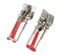 2pcs Resistente Chiusura U Bullone Blocco Automatico Toggle Clamp Acciaio Carico