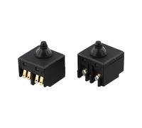 2Pcs Ricambio Push-Button-Switch for Smerigliatrice 100 Lucidatrice Accessorio