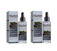 2PCS Rice Exfoliating Serum Facial Moisturizing Soften Serum Blackhead Removal Hydrating Pore Shrinking