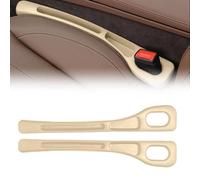 2Pcs Riempitivo per Sedili Auto per Honda Civic 7(VII) BJ 2000-2005, Riempimento del Divario del Sedile Riempitivo Per Sedili Auto(Beige)