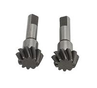 2Pcs Rifferential Bevel Gear Replacement, RC Car Bevel Gear, 10T RC Steel Drive Gears for D Racing 10 7502 1/10 Resert Car, High Performance Durable RC Gears Accessories