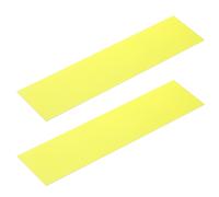 2Pcs Rivestimento Coltello 12"x3"x0.03" Distanziale, Giallo Limone