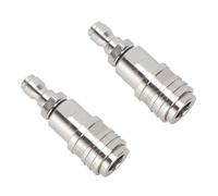 2Pcs Rondella di Pressione Accoppiatore Rapido Collegamento Raccordi Universali In Acciaio Inox Auto Blocco Connettore Rapido Accessori Per La Pulizia Durevole