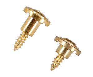 2pcs Rotondo Scanalato String Fermo Guida Albero Sostituzione Vintage Alberi Stringhe Vintage Alberi Stringhe Con Vite di Montaggio