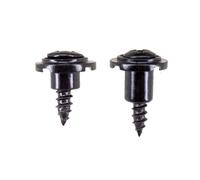 2pcs Rotondo Scanalato String Fermo Guida Albero Sostituzione Vintage String Alberi Corde Fermo Facile Da Installare Accessori Chitarra Strumento di Ricambio Della Corda Chitarra Elettrica Morsetto