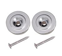 2pcs Rotondo Scanalato String Fermo Stile Vintage Alberi Corde con Vite Basso Elettrico Accessorio Vintage Stili Alberi Corde con Vite di Montaggio