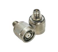 2Pcs RP-SMA RPSMA Spina Femmina A RPTNC RP-TNC Maschio Martinetti Adattatore RF Connettore Coassiale Nichelato