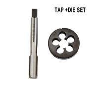 2pcs Rubinetto + Die 2x Set Kit 1/2-28 1/2x28 Filettatura Unef HSS Destra Tool