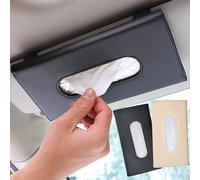 2PCS Scatola Porta Fazzoletti per Auto,Porta Fazzoletti Auto,Appesa Scatola per