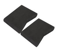 2Pcs Schiuma Drum Block Pedale Ancoraggi Sistemi Arresta Drum Kit Antiscivolo Doppio Calci Pedale Block Drum Set Accessorio Facile da Usare Doppio Kick Pedal Block