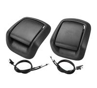 2PCS Sedile anteriore inclinazione maniglia con cavo sinistra e destra per Ford Fiesta MK6 3 porte 2002-2008