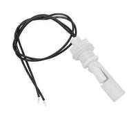 2Pcs Sensore Livello Acqua Liquido, Interruttore a Galleggiante Laterale Basso Pressione, Anti-Corrosivo in PP, Sensore Flusso per Serbatoio Piscina (F)