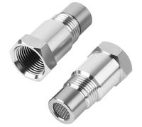 2PCS Sensore Ossigeno Extender, M18x1,5, Adattatore Per Eliminazione Lambda Da 45 Mm, Adattatore Universale Per Sonda Lambda Per Impianto Di Scarico