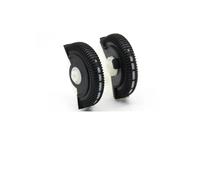 2PCS Set Auto Anteriore Posteriore Aria Condizionata AC Vent Rotolamento Ruota Per Benz W211 E220 E280 E320 E350 E55 Bocchetta Dell'aria Condizionata(Black L R 2PCS)