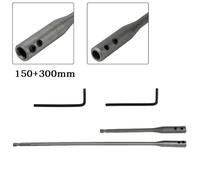 2pcs / Set Trapano Punta Prolunga 150mm 300mm Hex-Shank Chiave Kit Strumento