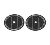 2Pcs Silicone NAB Hub Adapter Spacers 82mm for Reel to Reel Tape Recorders