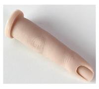 2PCS Silicone Practice Fingers for Acrylic Nails | Bendable Nail Training Finger Soft Silicone Fake Finger for Beginners and Professionals(1)