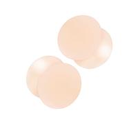 2Pcs Silicone Scuro Skin4 Doppia Sella Sella Sella Piercing Gioielli Calibro Orecchino Spine Barella Più Scelte, Silicone, Senza pietra
