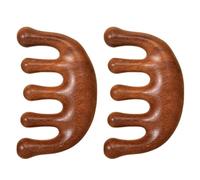 2PCS Six-Claw Fishtail Massage Comb Manual Scalp Massager, Multi-Use Gua Sha Comb for Scalp, Face, Neck & Shoulder Care, Relaxing Tool for (C-2PCS)