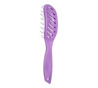 2PCS Small Detangling Wide Teeth Comb Per Donne e Uomini | Hollow Out Comb For Hair Scalp Massage Anti-static Hairbrush Wet Brush(Purple)