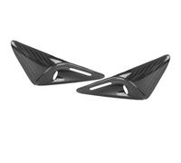 2pcs Small Mudguard Still, Sostituzione Resistente Ai Raggi in Fibra di Carbonio per Model S 2023+, Design Elegante, Facile Installazione (Lucido)