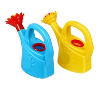2Pcs Small Plastic Watering Cans for Kids Reusable Bath and Play Toy