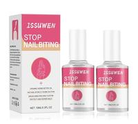 2PCS Smalto per non Mangiare le Unghie, Smalto Amaro Unghie Bambini, Nails Stop Biting, Stop a Prevenire la Masticazione delle Unghie e Succhiare il Pollice, per Bambini e Adulti