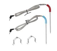 2pcs Sonde Ricambio Termometro Cucina per Weber IGrill 2/3, IGrill Mini