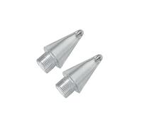 2PCS sostituibili punte di penna stilo Per Huawei M-Pencil 2a matita Punta di ricambio pennino stilo Touchscreen Pen M-pencil 2Generation CD54 NIB punta della matita (clear)