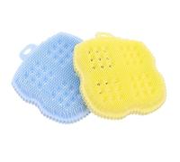 2Pcs Spazzola In Silicone Accessori Per Il Viso Guanti Per La Pulizia Del Corpo Spazzola Per Massaggio Spazzola Di Luffa Spa Spugne Multiuso Per Il Lavaggio Del Corpo
