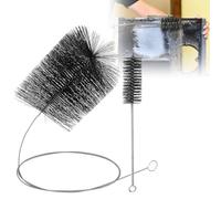 2pcs Spazzole Per Tubi Di Stufa, Kit Di Spazzola Pulizia Camino, Spazzole Per Camino, Spazzola Per Canna Fumaria Spazzola Per La Pulizia Del Camino Spazzole Per Tubi Del Forno Per Camini, Tubazioni