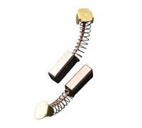 2Pcs Spring Loaded Carbon Brushes - 6.2x7.7x18mm for DC Motors in Power Tools & Small Motors