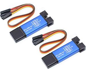 2pcs ST-Link V2 Mini STM8 STM32 STLINK Simulator Download Programming