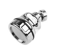2pcs Stainless Steel Faucet Sprayer Tap Aerator Bubbler Nozzle Diffuser Adapter Filter Water-saving Kitchen Sink Bathroom Wash Basin Per Cucina