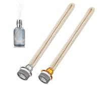 2Pcs Stoppino Lampada Catalitica, Lampade Olio Stoppino Ricambio Stoppino Bruciatore Cotone Naturale Profumato Stoppini per Lampada Olio Fragranza Bruciator per Lampade Berger (13MM)